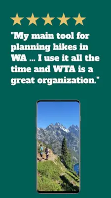 WTA Trailblazer Go Hiking android App screenshot 0